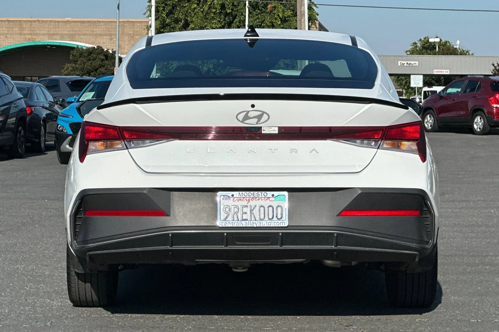 Used 2025 Serenity White Hyundai SEL Sport image 5