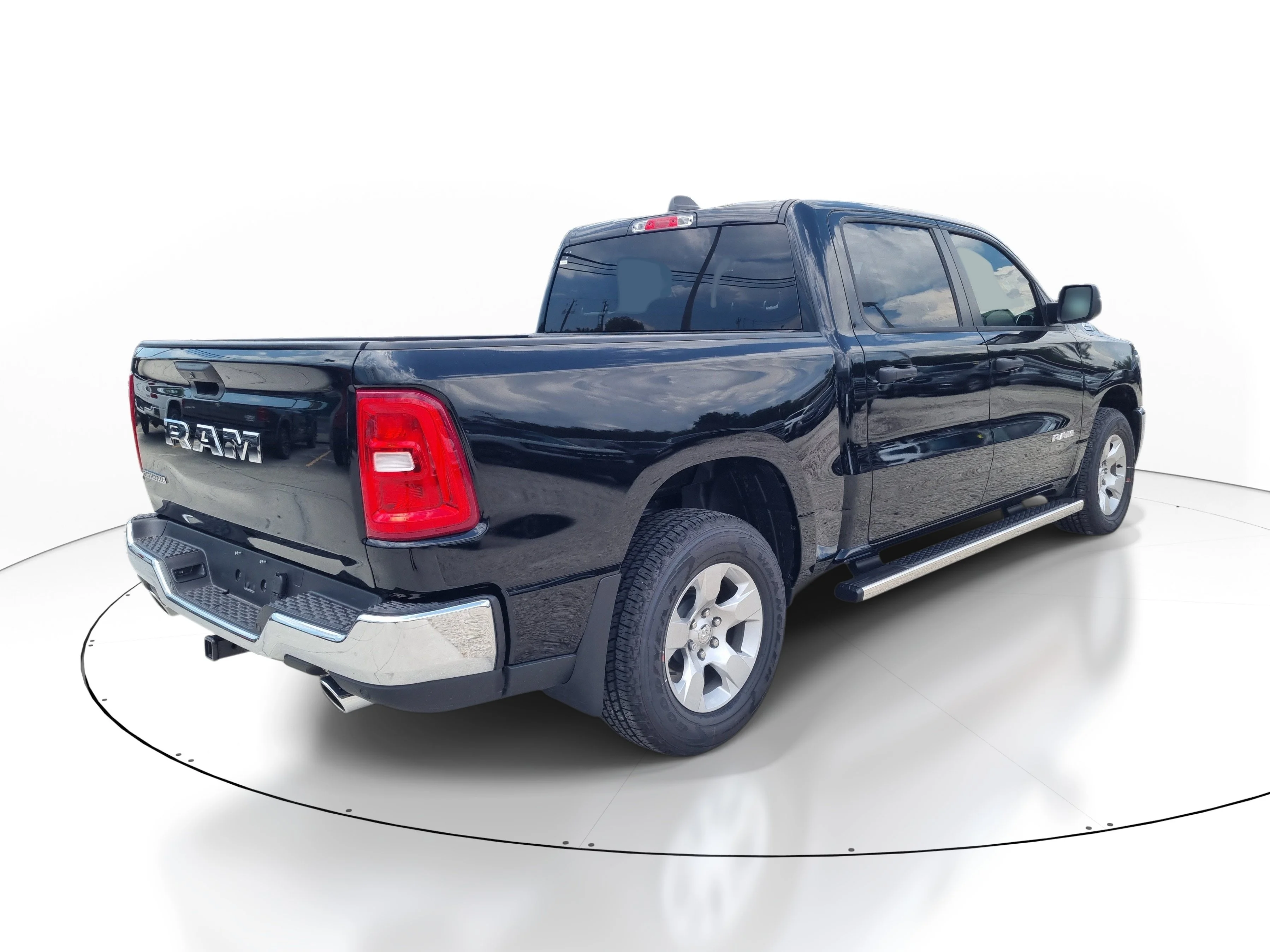 New 2026 Diamond Black Crystal Pearlcoat RAM Big Horn image 6