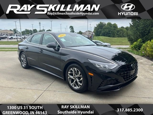 Used 2022 Phantom Black Hyundai SEL image 1