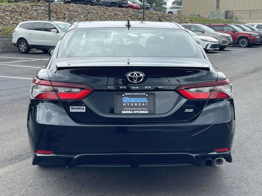 Used 2022 Black Toyota SE image 4