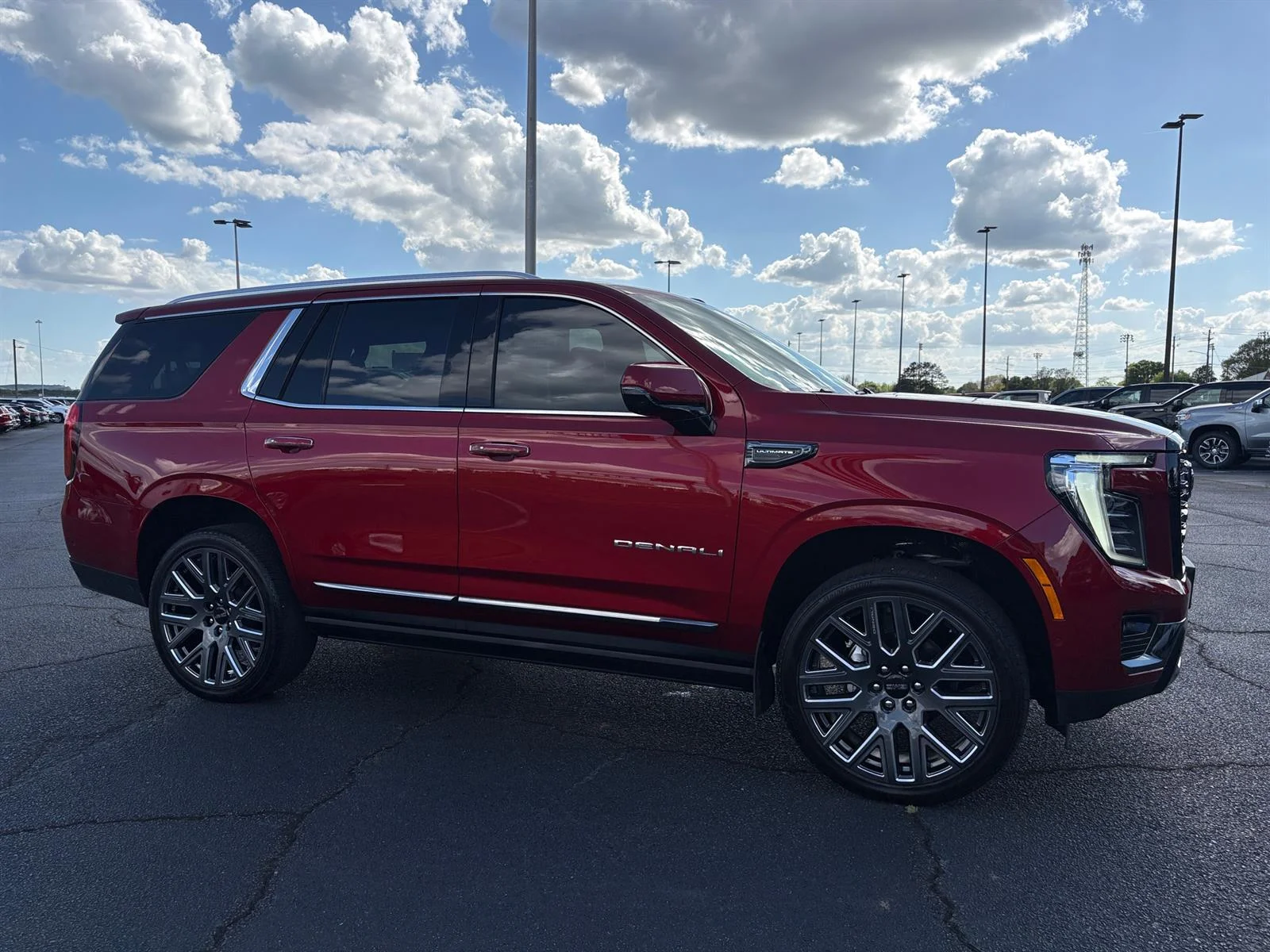 Used 2026 Volcanic Red Tintcoat GMC Denali Ultimate image 13