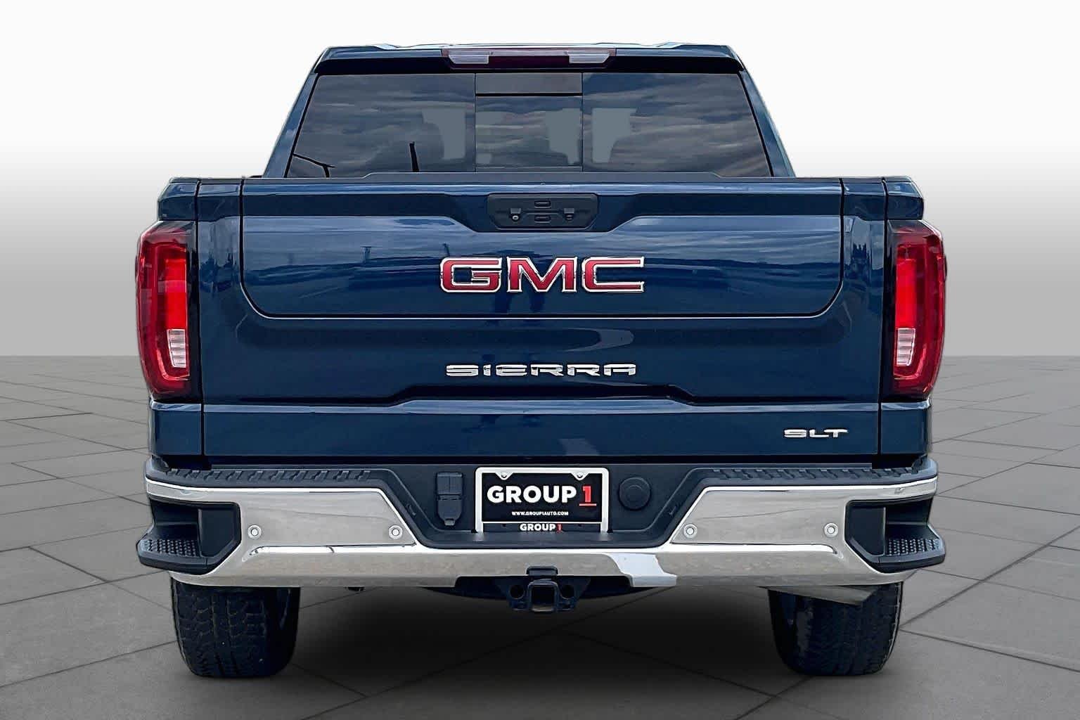 Used 2023 PACIFIC BLUE METALLIC GMC SLT image 5