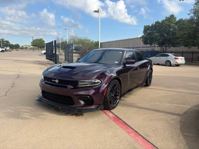 Used 2021 Purple Dodge R/T Scat Pack Widebody image 1