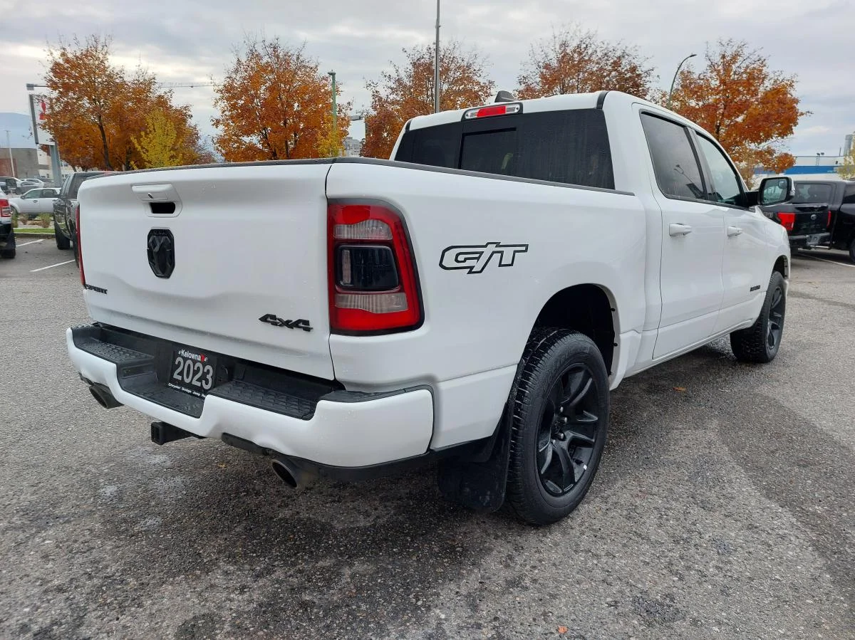 Used 2023 White RAM Sport 4x4 Crew Cab 5