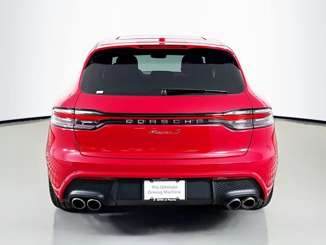 Used 2025 Carmine Red Porsche S image 6