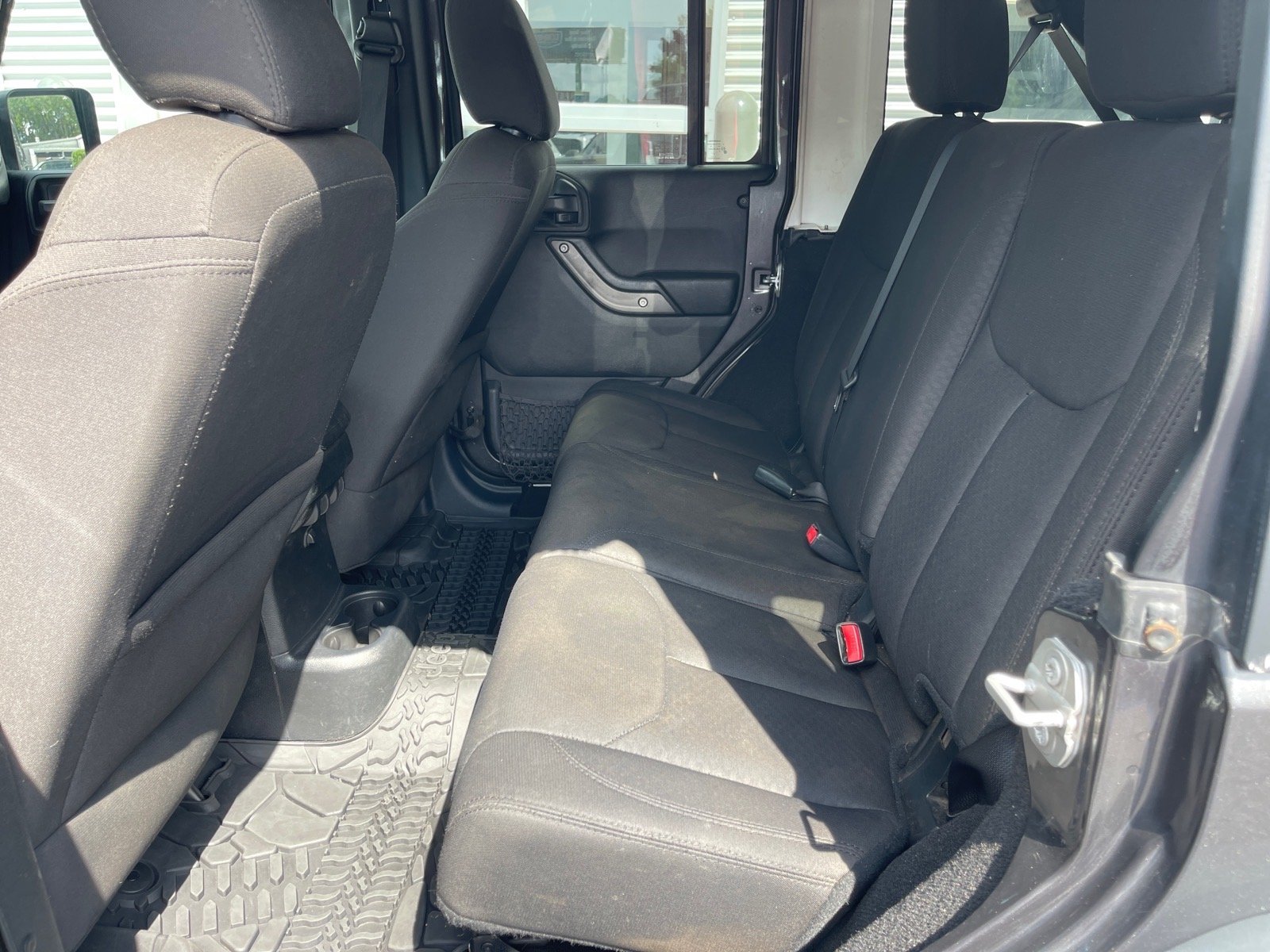 Used 2017 Granite Crystal Metallic Clear Coat Jeep Sport S image 11