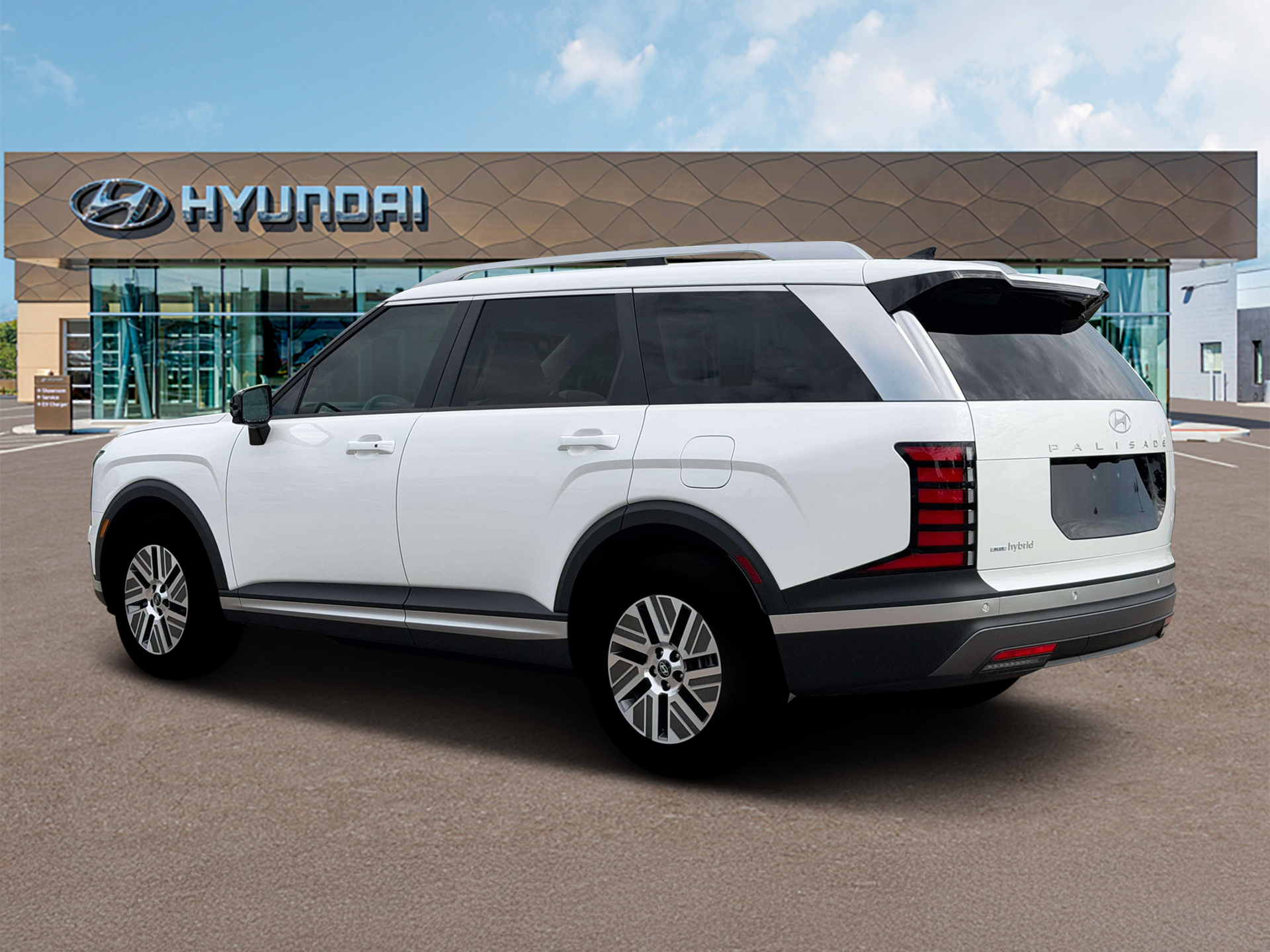 New 2026 White Hyundai Blue SEL 8P image 4