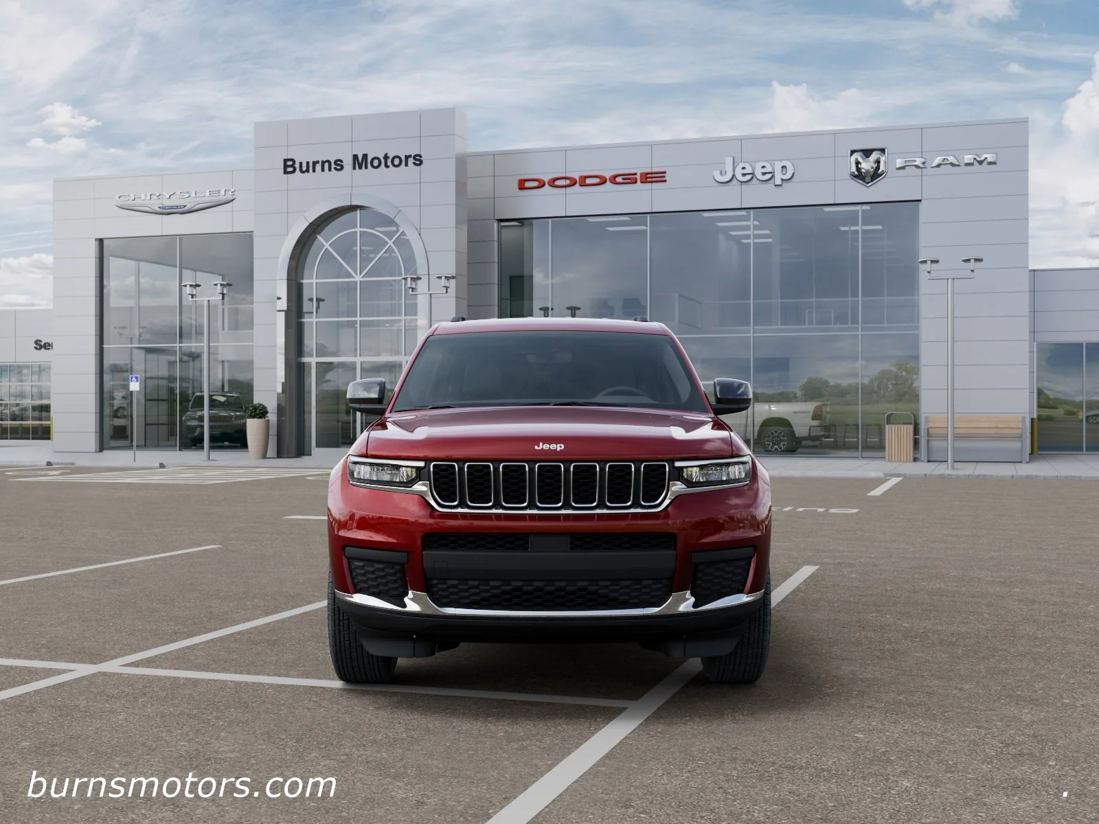 New 2026 Velvet Red Pearl-Coat Exterior Paint Jeep Laredo X image 6