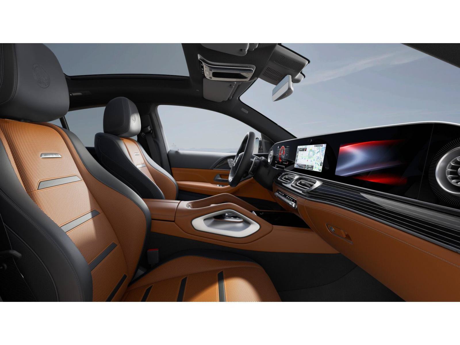 New 2027 MANUFAKTUR Moonlight White Metallic Mercedes-Benz AMG® GLE 53e 4MATIC+ Coupe image 4