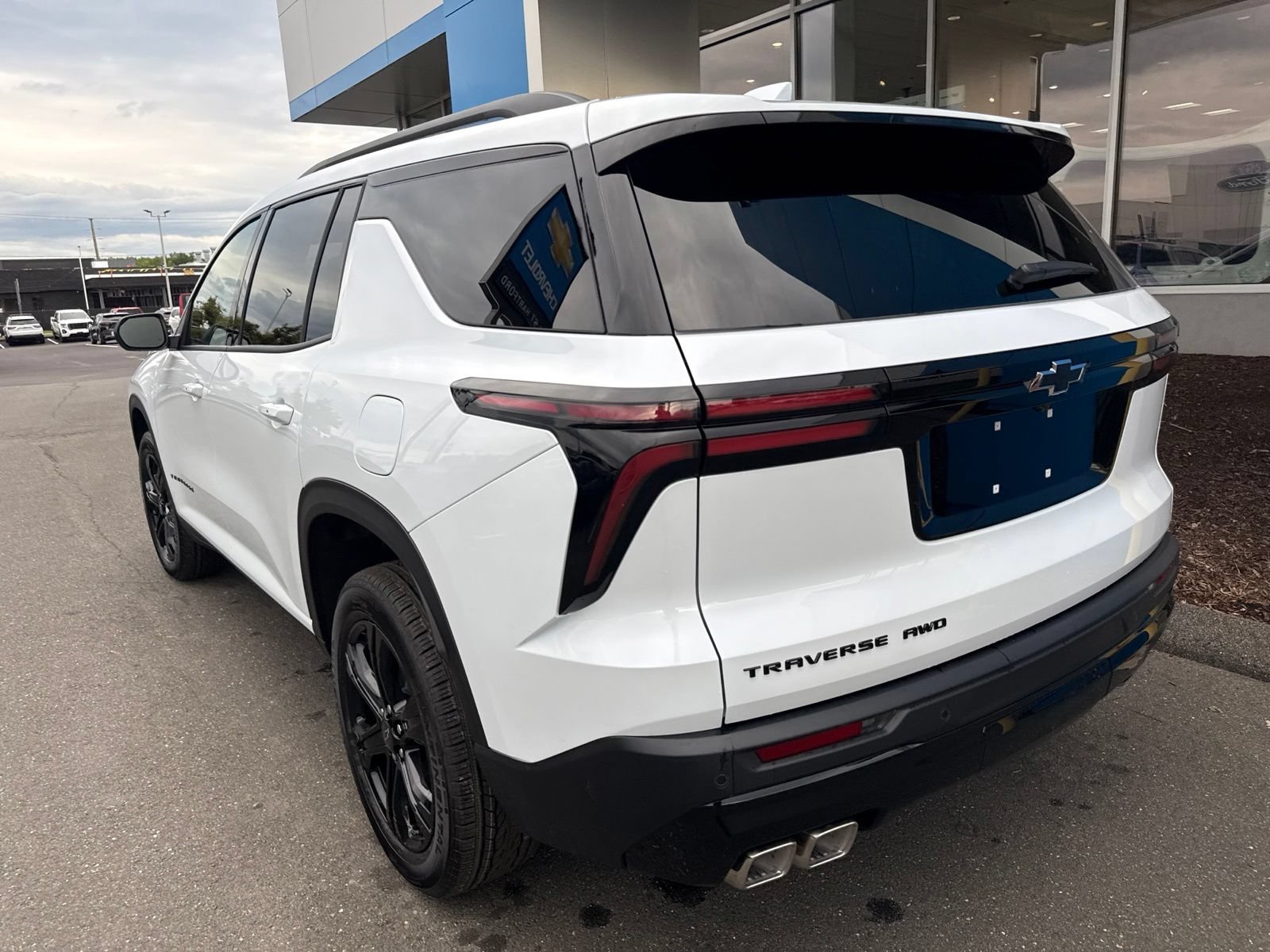 New 2027 Polar White Tricoat Chevrolet LT Midnight Edition with Evotex Seating image 8