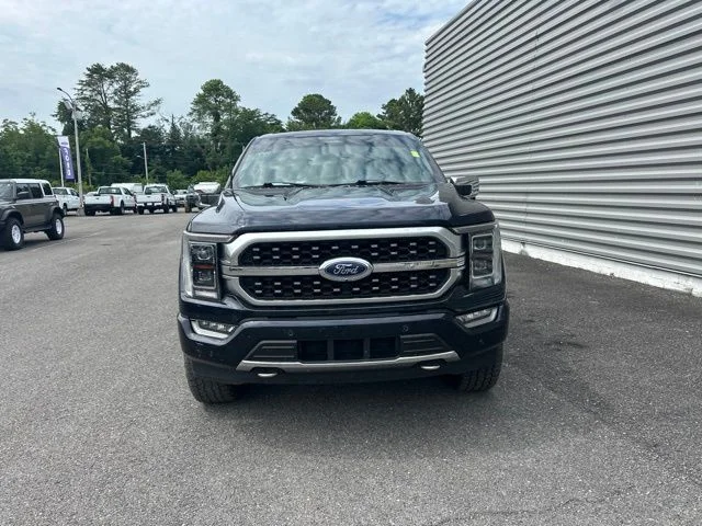 Used 2022 Blue Ford Platinum image 2