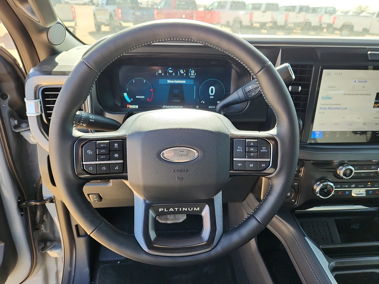 New 2026 Glacier Gray Metallic Tri-Coat Ford F-250® Platinum® image 21
