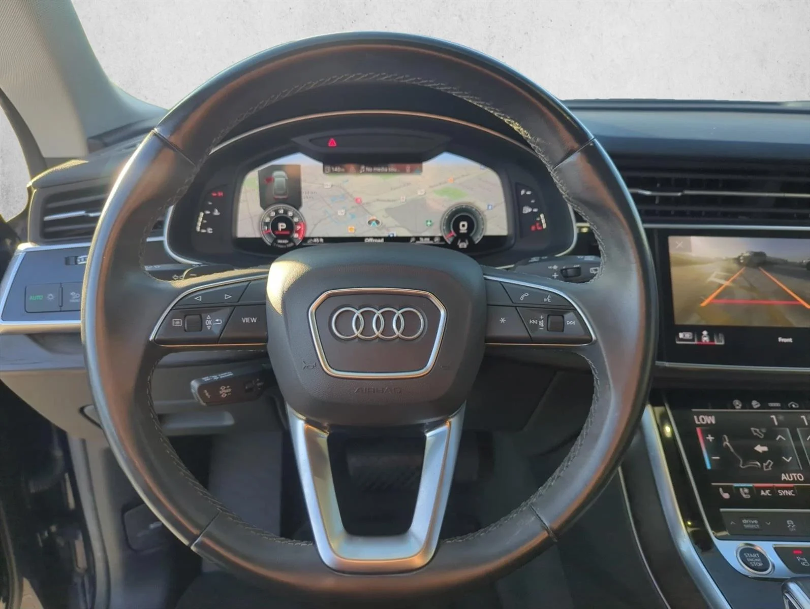 Used 2021 Galaxy Blue Metallic Audi Premium Plus image 13