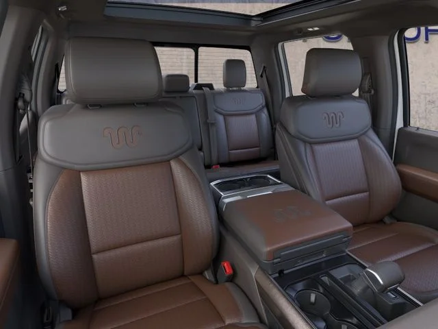 New 2026 Star White Metallic Tri-Coat Ford King Ranch image 13