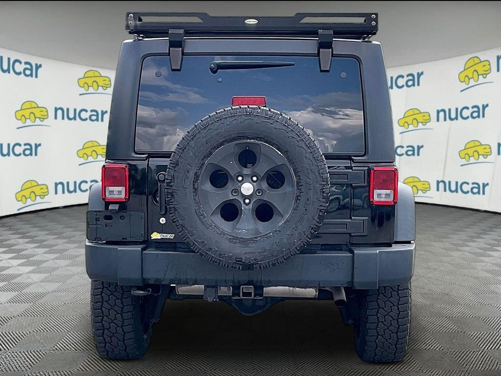 Used 2017 Black Clearcoat Jeep Unlimited Sport image 5