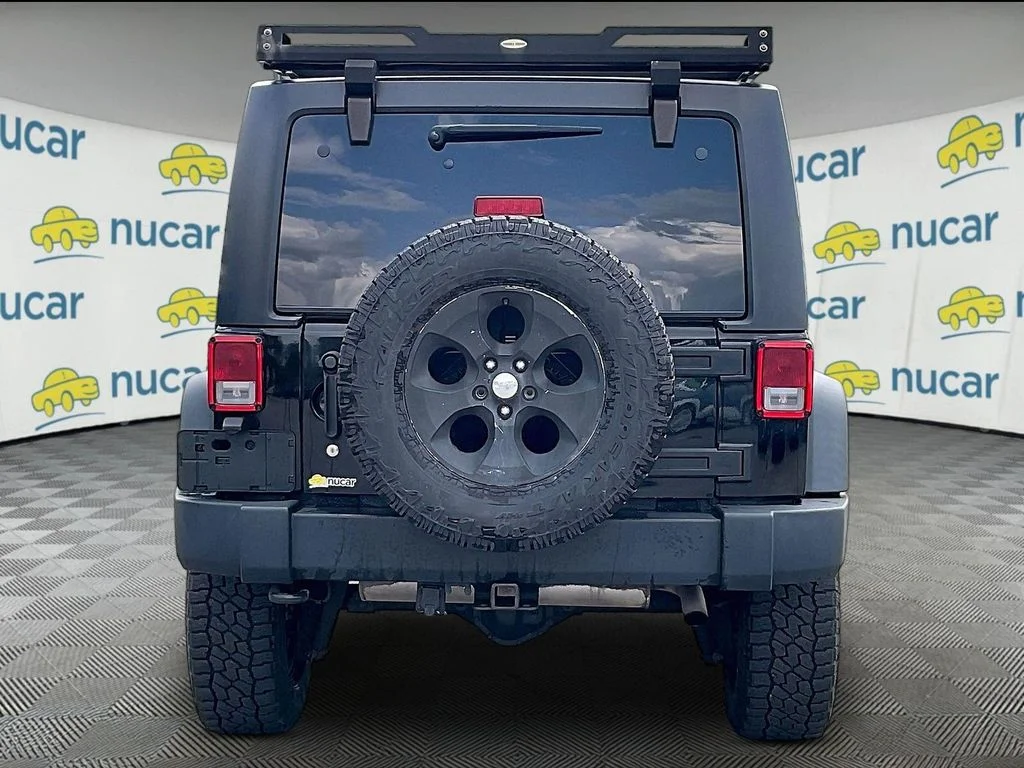 Used 2017 Black Clearcoat Jeep Unlimited Sport image 5