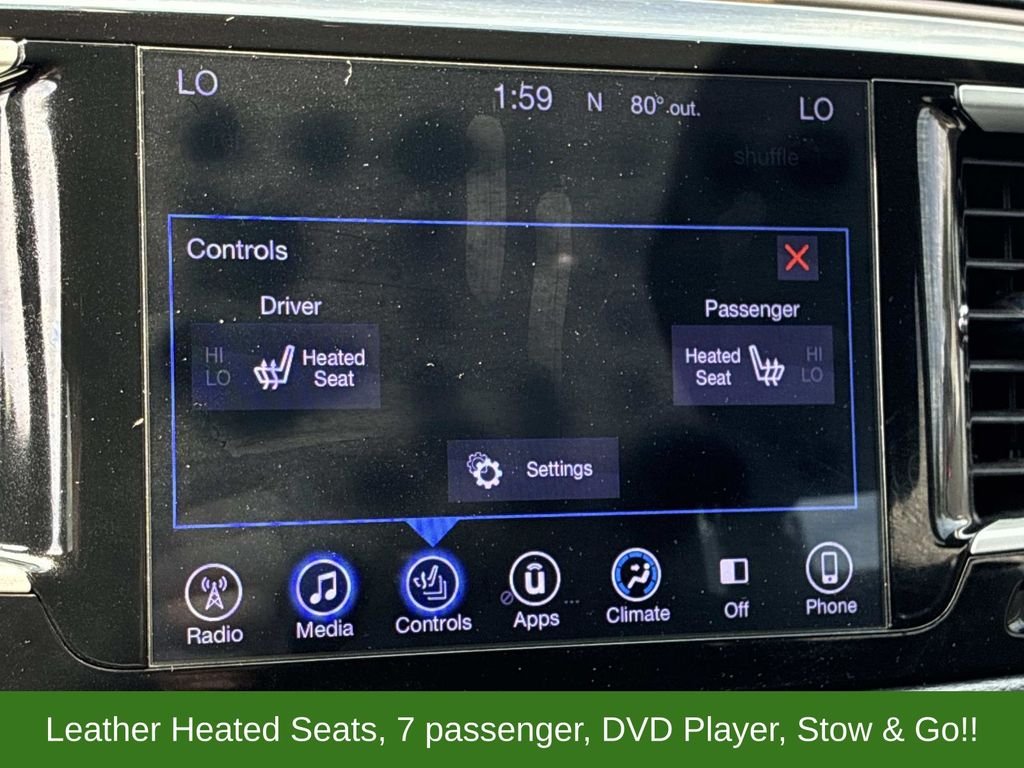 Used 2017 Black Chrysler Touring L image 35