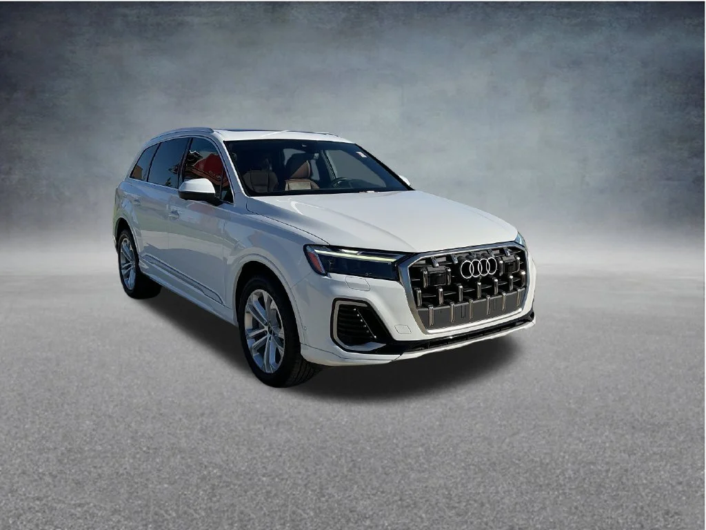 Used 2025 White Audi 55 Premium Plus image 1