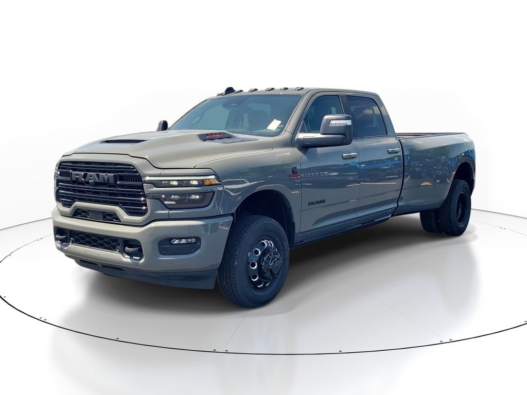 New 2026 Ceramic Gray Clear-Coat Exterior Paint RAM Laramie image 2
