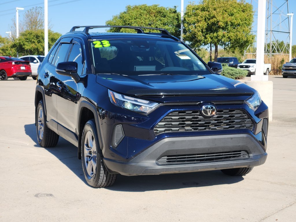 Certified Used 2023 Blue Toyota XLE image 3