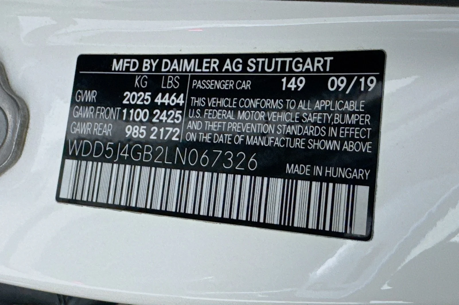 Used 2020 Polar White Mercedes-Benz CLA 250 image 24