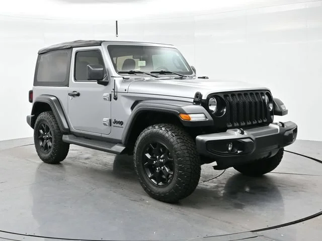 Used 2020 Billet Silver Metallic Clearcoat Jeep Willys Sport image 1