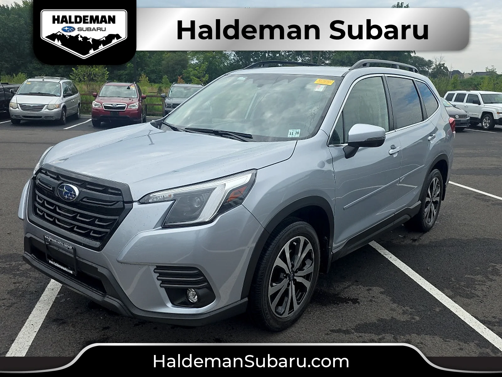 Used 2024 Ice Silver Metallic Subaru Limited image 1