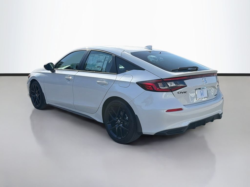 New 2026 Platinum White Pearl Honda FWD Sport Hybrid image 4
