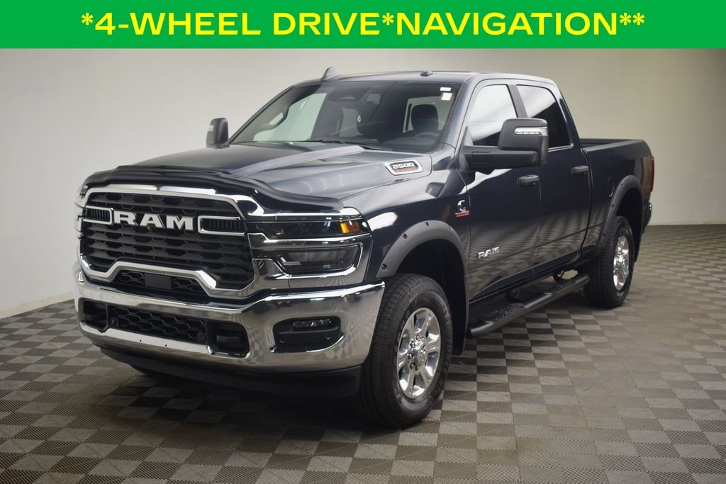 Used 2025 Forged Blue Metallic RAM Big Horn image 3