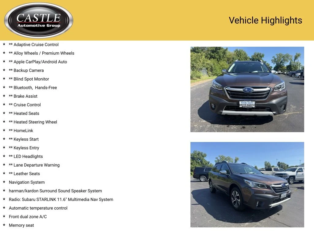 Used 2020 Brown Subaru Touring image 4