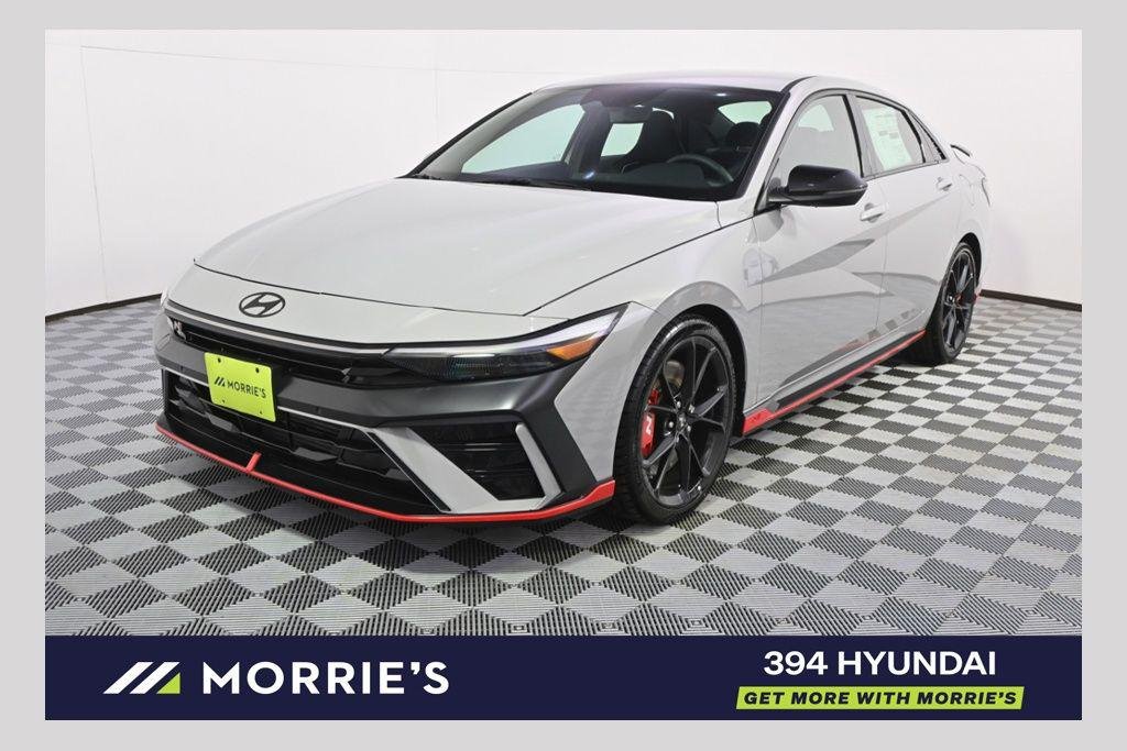 New 2026 Cyber Gray Hyundai Sedan image 1