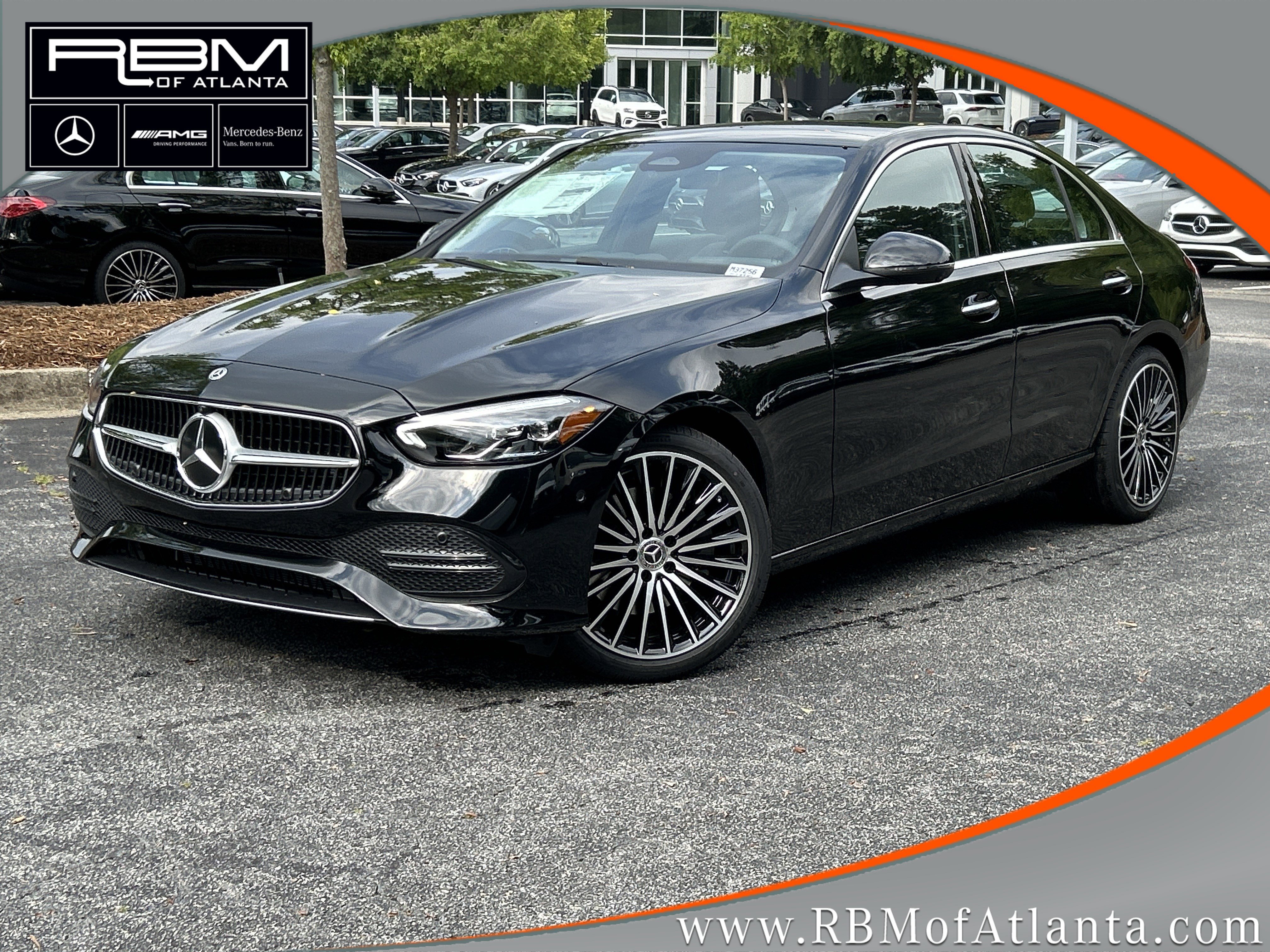 New 2026 Black Mercedes-Benz C 300 Sedan image 1