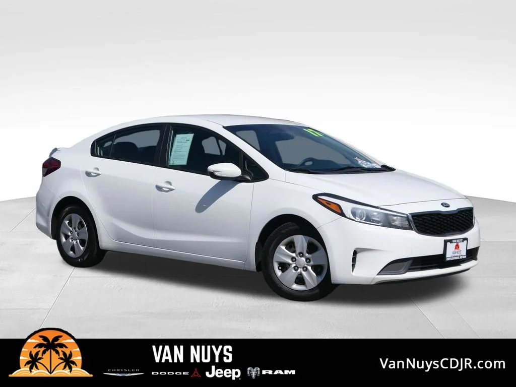 Used 2017 White Kia LX image 1