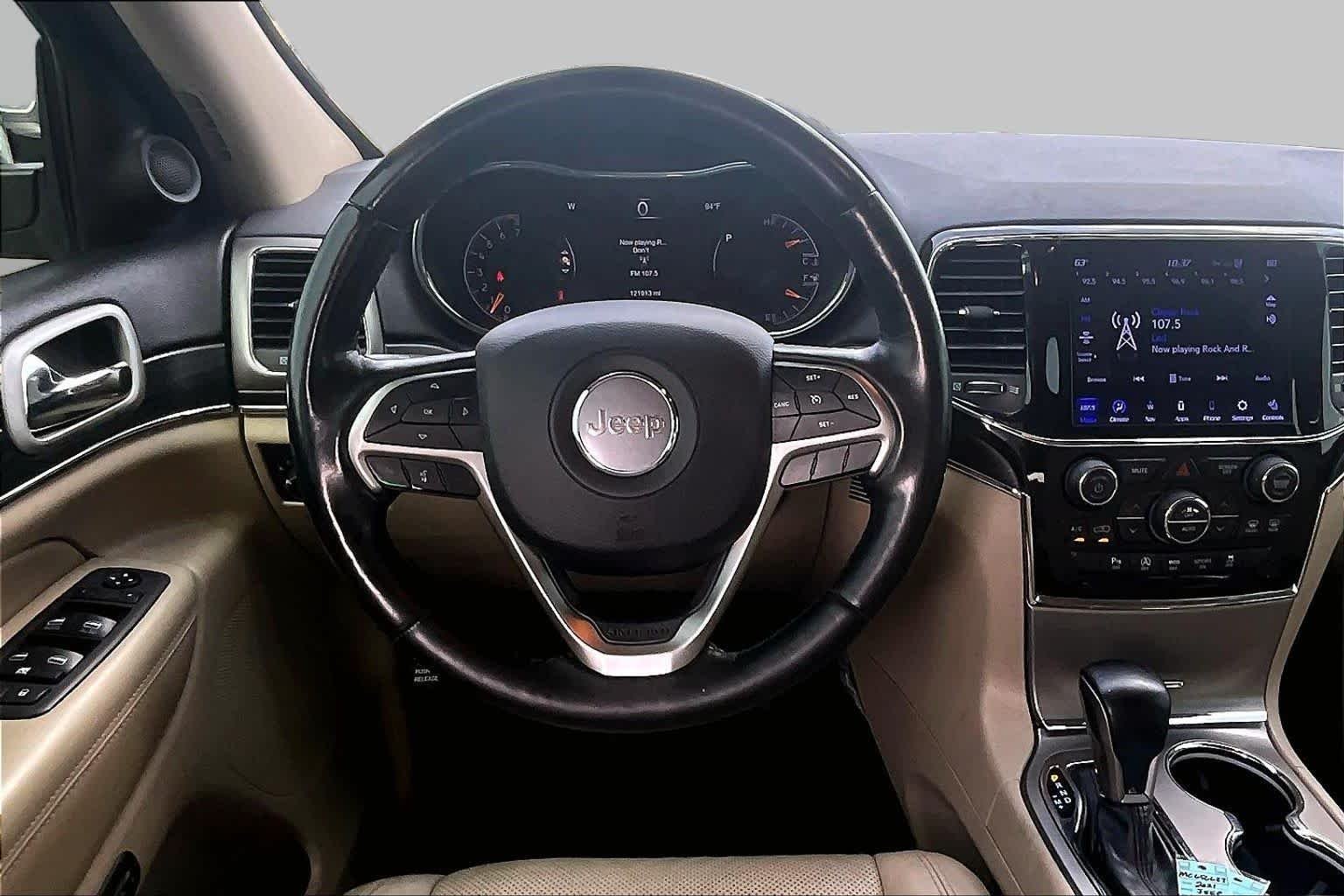Used 2021 Bright White Clearcoat Jeep Limited image 5