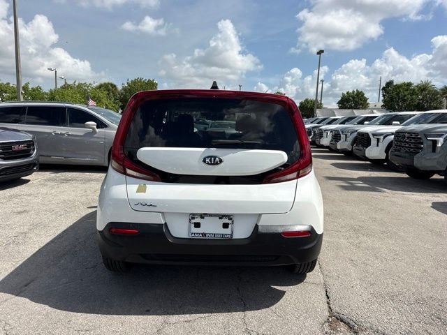 Used 2021 White Kia LX image 4
