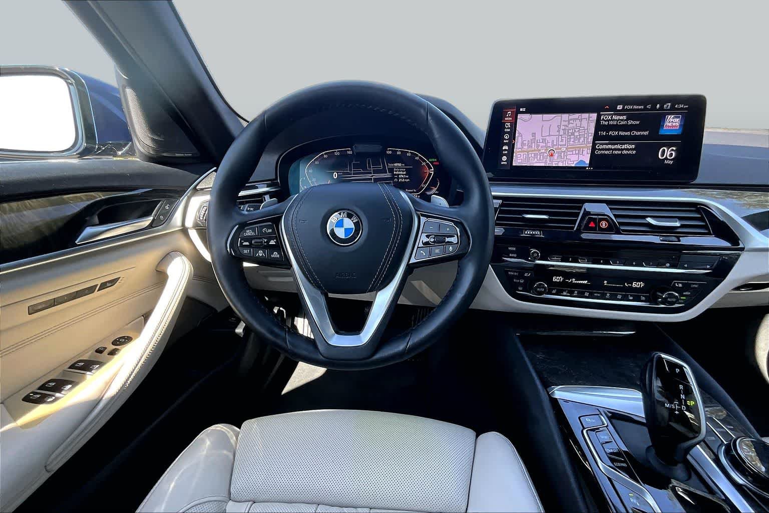 Used 2021 Phytonic Blue Metallic BMW 540i image 6