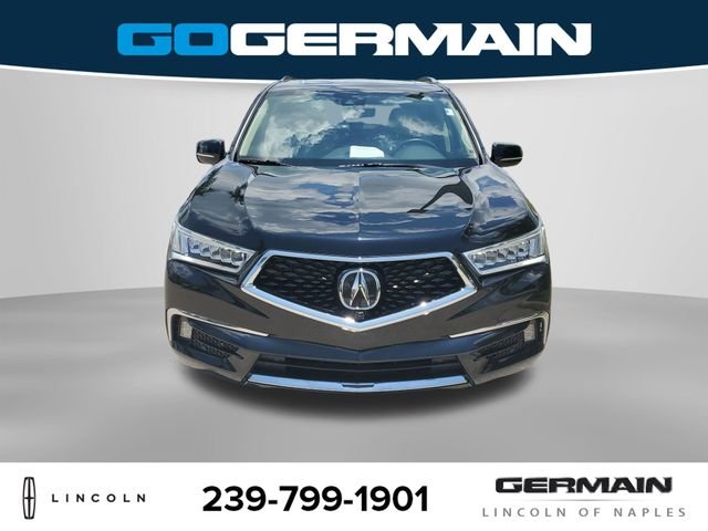 Used 2020 Black Acura Advance image 3