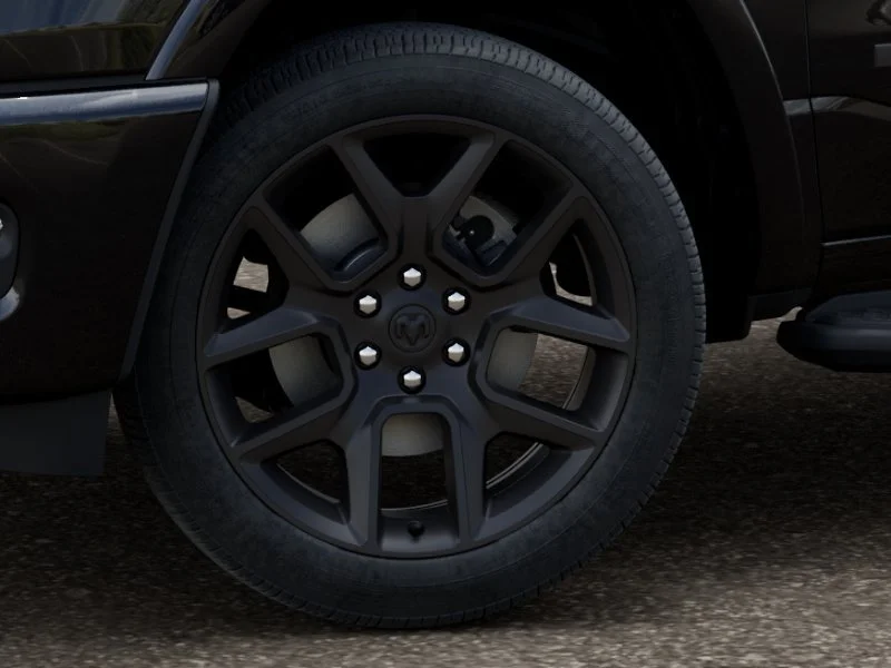 New 2027 Diamond Black Crystal Pearl-Coat Exterior Paint RAM Laramie image 8