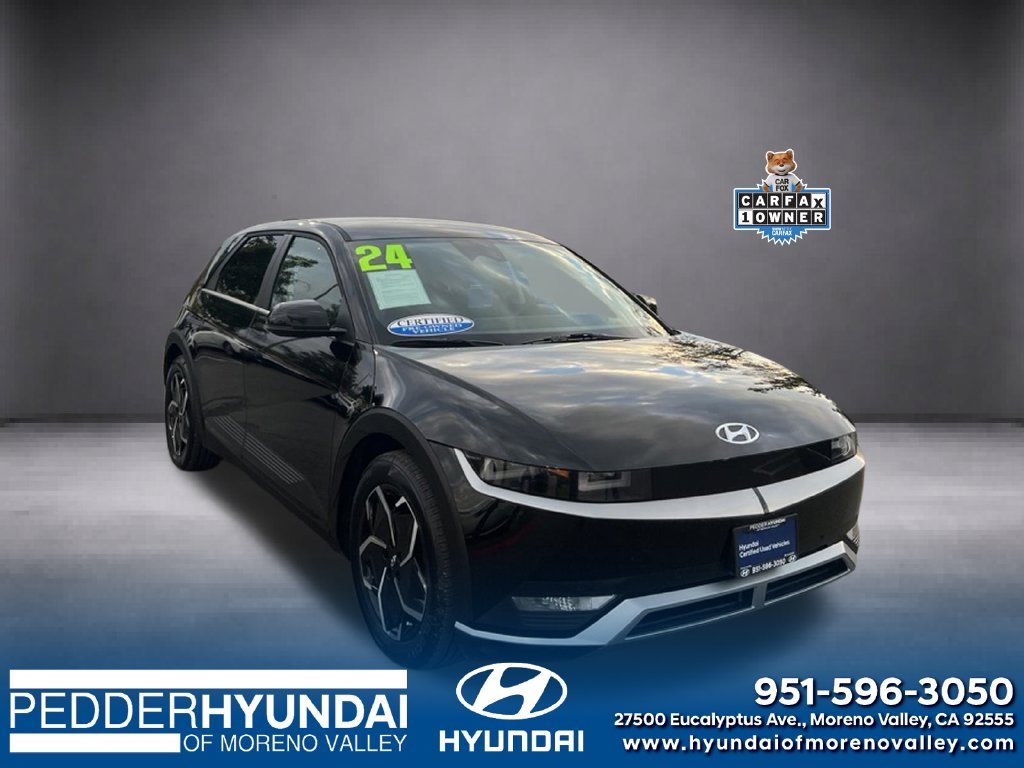 Certified Used 2024 Black Hyundai SEL image 1