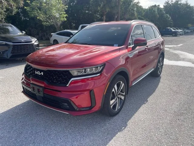 Used 2023 Runway Red Kia EX image 5