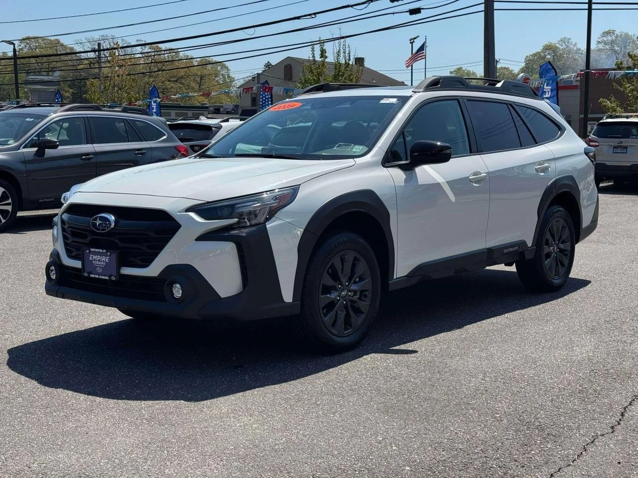 Used 2025 Crystal White Pearl Subaru Onyx Edition image 4