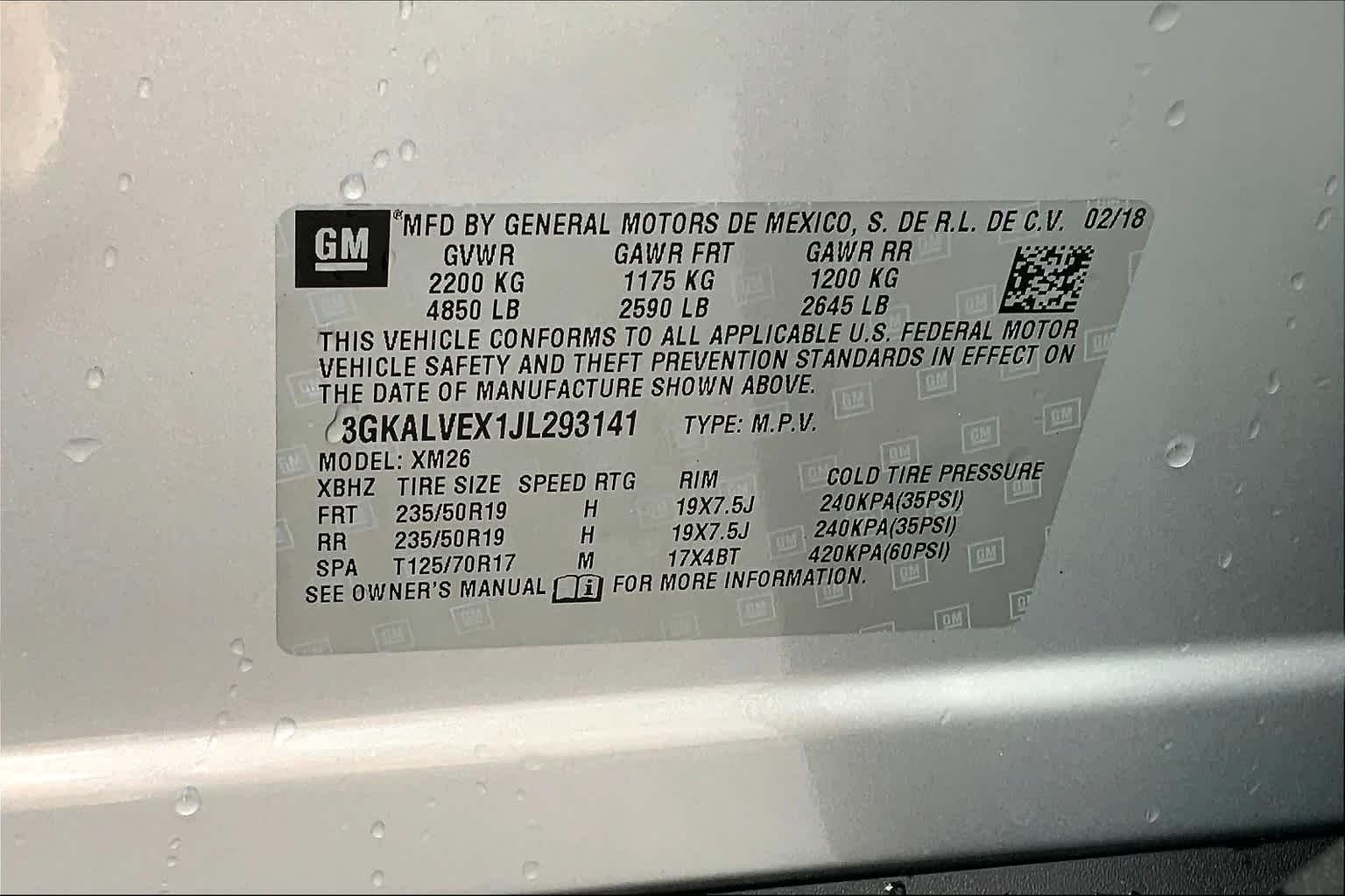 Used 2018 Quicksilver Metallic GMC SLT image 34