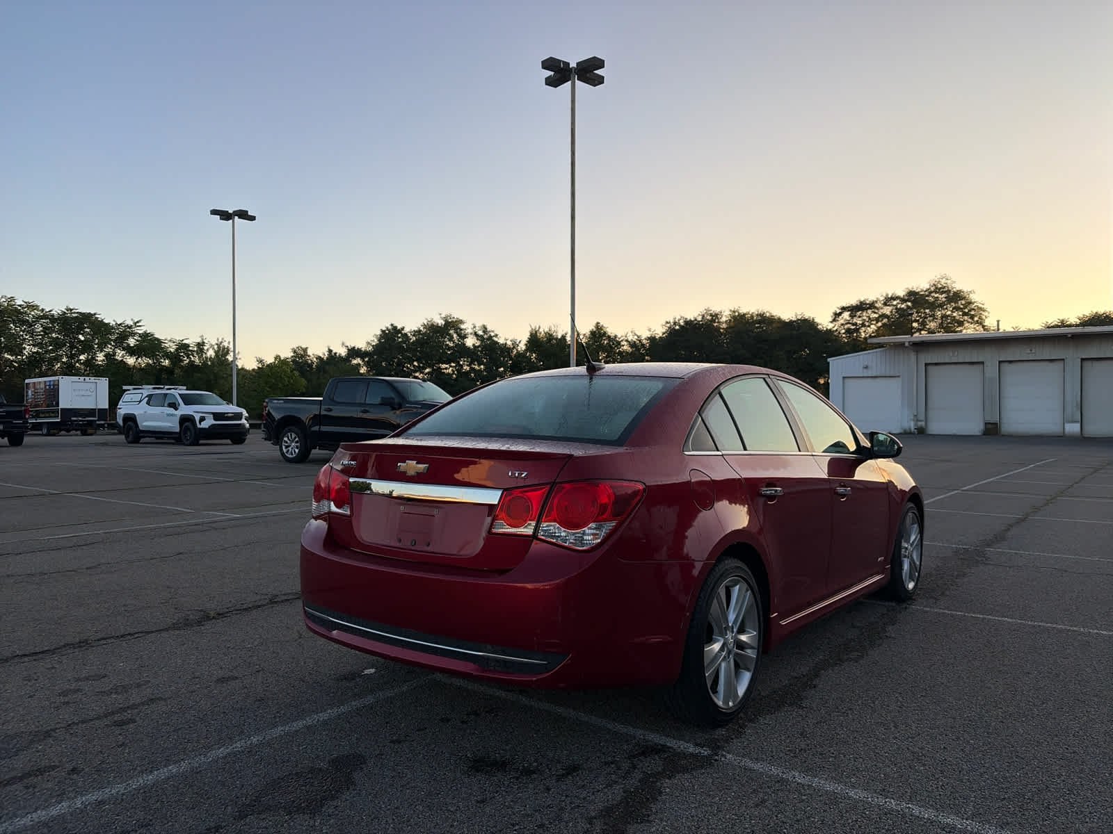 Used 2014 Crystal Red Tintcoat Chevrolet LTZ image 2