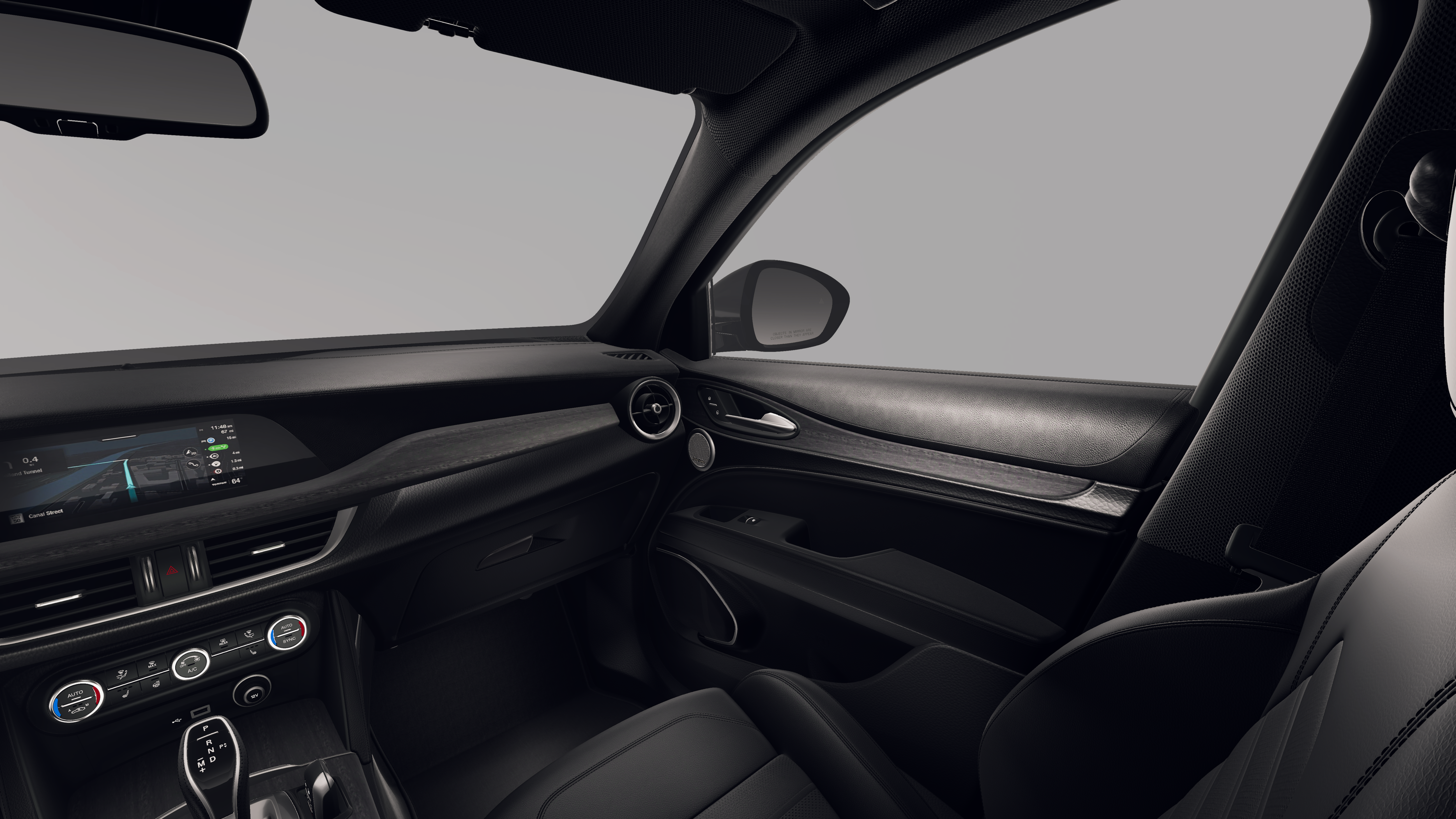 New 2026 Vulcano Black Metallic Exterior Paint Alfa Romeo Base image 19