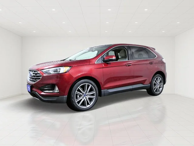 Used 2019 Red Ford Titanium image 2