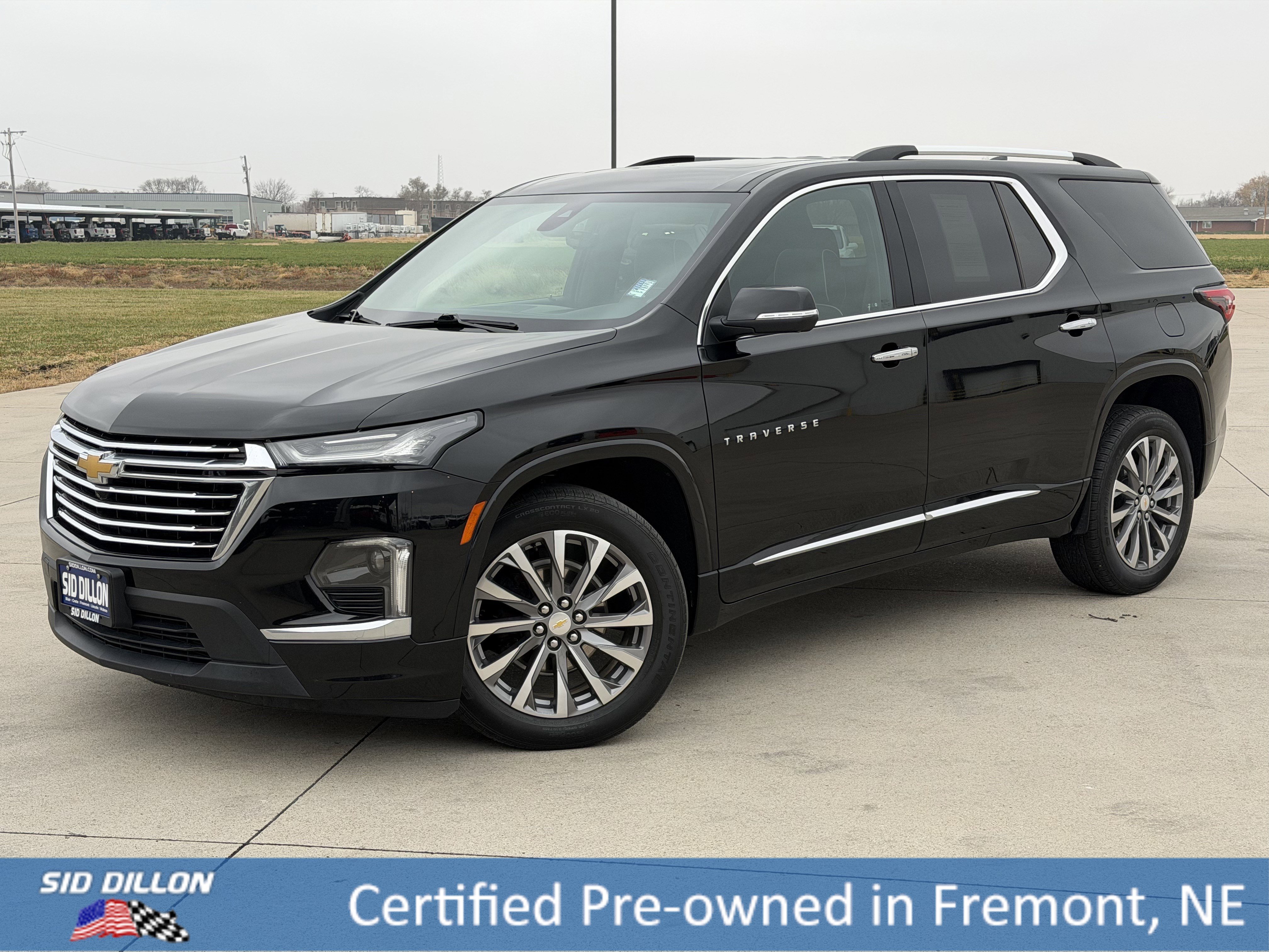 Used 2023 Mosaic Black Metallic Chevrolet Premier image 1