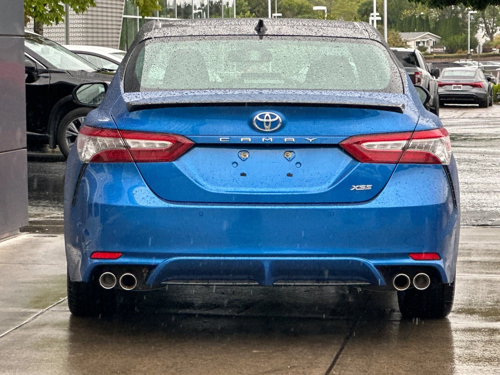 Used 2019 Midnight Black Metallic Toyota XSE image 4
