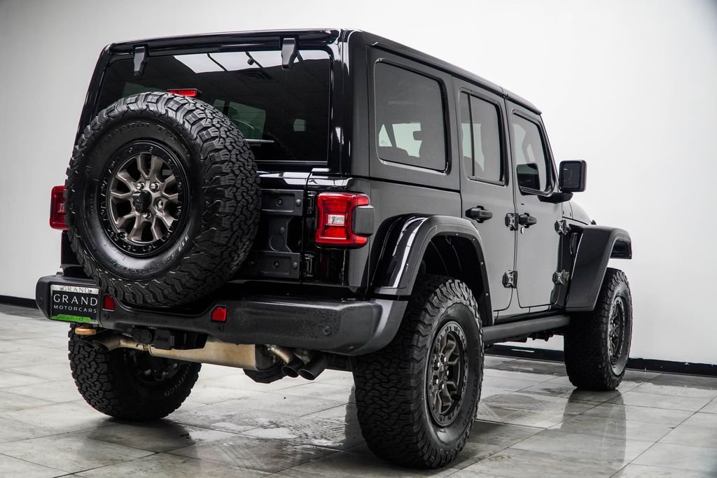 Used 2021 Black Jeep Unlimited Rubicon 392 image 13