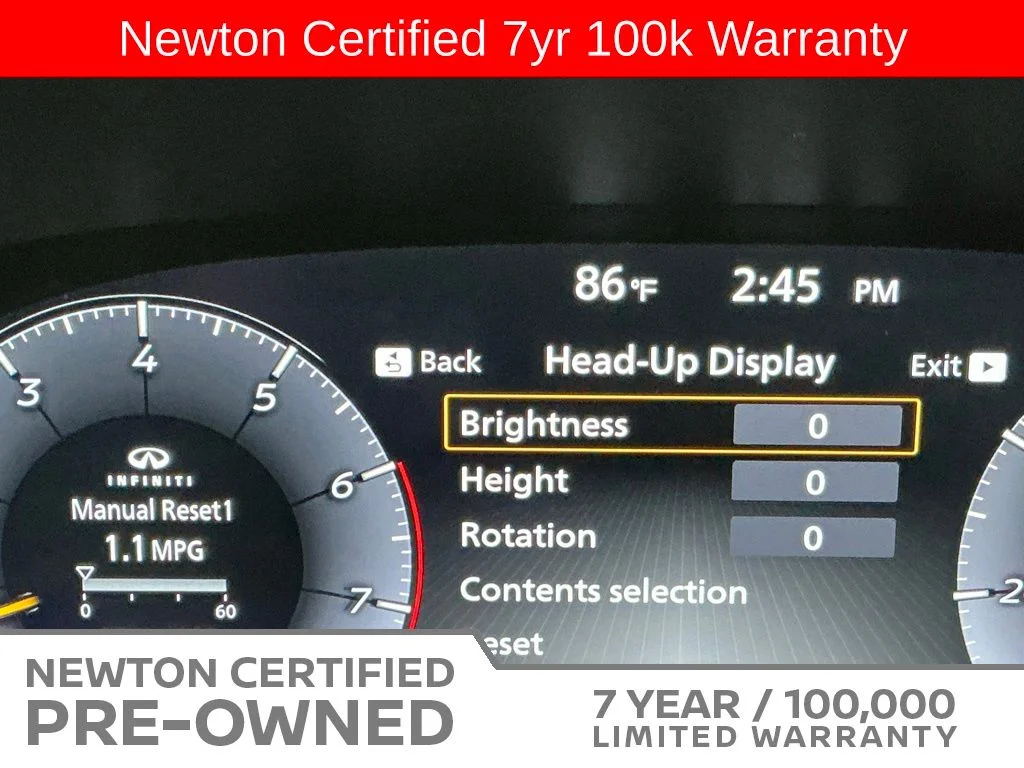 Certified Used 2025 Warm Titanium INFINITI Sensory image 42
