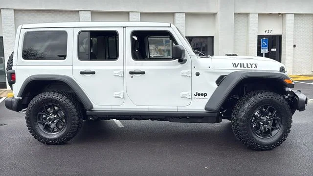 New 2026 Bright White Clear-Coat Exterior Paint Jeep Willys image 2